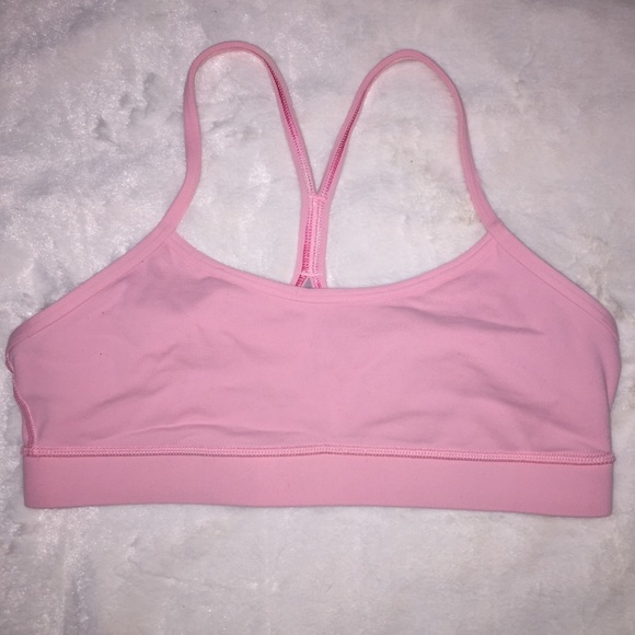lululemon athletica Other - Lululemon Power Y Yoga Sports Bra Baby Pink Size 8